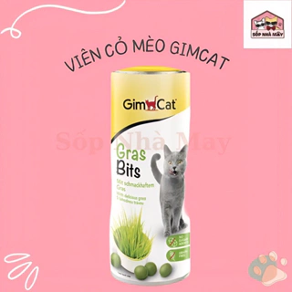 Viên cỏ mèo Gimcat hỗ trợ tiêu búi lông, giàu chất xơ hỗ trợ tiêu hoá cho chó mèo