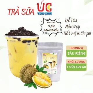 Bột trà sữa vị Sầu Riêng/ Gói 500g/ Hàng chính hãng CTY