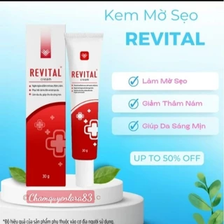 kem sẹo Revital 30g Quyên lara