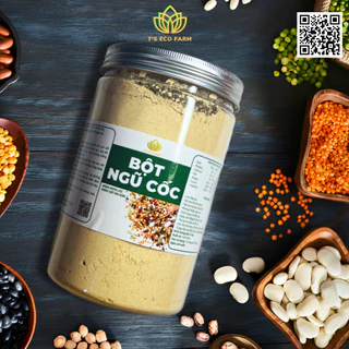 Bột Ngũ cốc - Nguồn protein dồi dào, (đậu nành, đậu đỏ, gạo lứt, đậu đen,đậu xanh)