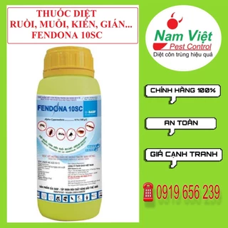 Fendona 10SC Thuốc diệt muỗi, diệt kiến, diệt gián , bọ chét , kiến ba khoang của Đức - Loại chai 1 lít