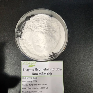 100g Enzyme Bromelain 99% cấp thực phẩm chiết xuất từ ​​​​dứa làm mềm thịt