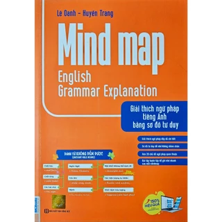 Sách - Mind Map English Grammar Explanation ( Giải Thích Ngữ Pháp Tiếng Anh Bằng Sơ Đồ Tư Duy )