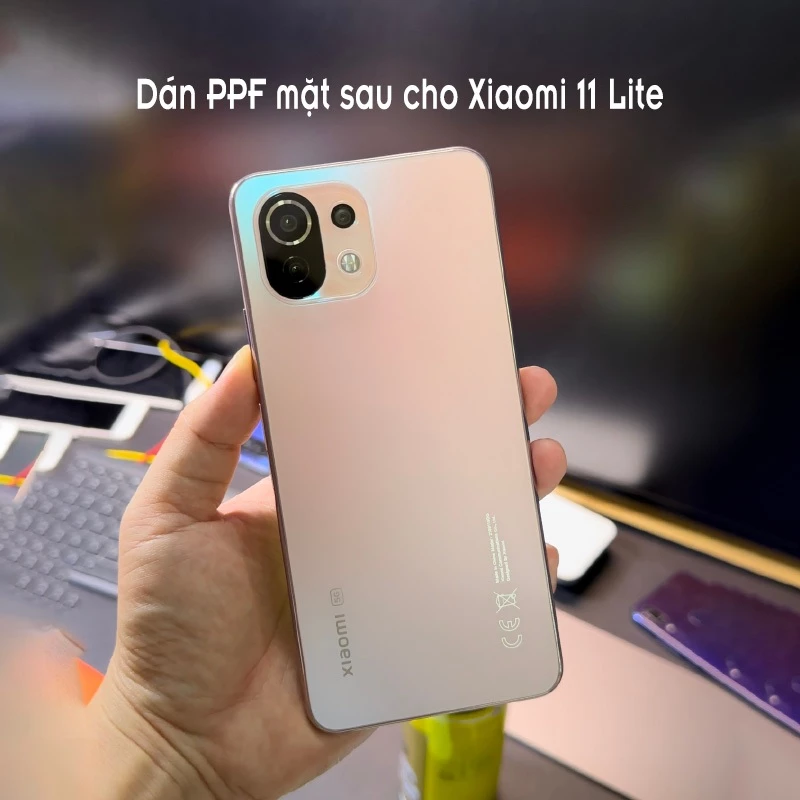 Dán PPF lưng cho Xiaomi 11 Lite
