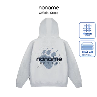 Áo Hoodies Zip Unisex noname Wild Paw /L/Grey_NNMZE1004D160