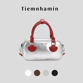 Túi xách cầm tay nữ mini Tiemnhamin túi đeo chéo đựng vừa điện thoại dáng hộp vuông đa năng thời trang nữ - TNM03