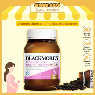 Vitamin tổng hợp cho bà bầu Pregnancy And Breast Feeding Gold Blackmores 180 viên