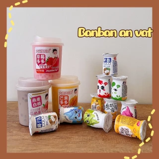 ComBo Mùa hè (1 trà sữa nướng full topping + 10 thạch pudding mix vị thơm ngon)