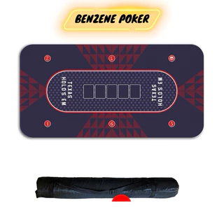 Thảm poker hoạ tiết đặc biệt kèm túi đựng size 120*60 cm