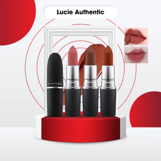 Son Thỏi M.A.C Amplified Creme Lipstick 3g Chất Lì Mịn Chính Hãng Lucie Authentic