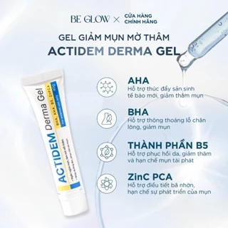 Gel giảm mụn, dưỡng ẩm da ACTIDEM Derma Gel 18gr!