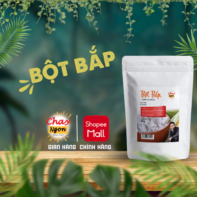 Bột Bắp Chay Ngon Hùng Phát Gói 500g