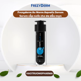 [Hàng công ty] Serum cấp nước cho da dầu mụn Frezyderm Ac-Norm Aquatic Serum 50ml