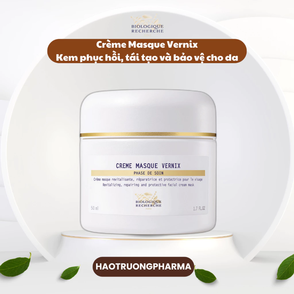 [Hàng công ty] Biologique Recherche Crème Masque Vernix - Kem phục hồi, tái tạo và bảo vệ/mặt nạ cho mặt 50ml