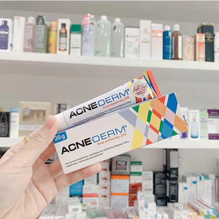 Kem giảm mụn Acnederm Azelaic Aicd 20% làm trắng sáng da, giảm mụn 20g!!!