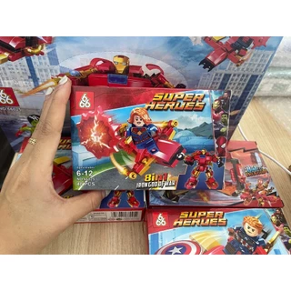 Bộ Đồ Chơi Lắp Ráp Lego Nhân Vật Siêu Anh Hùng Marvel Spiderman, Ninja, Super Herues ,lego cho bé