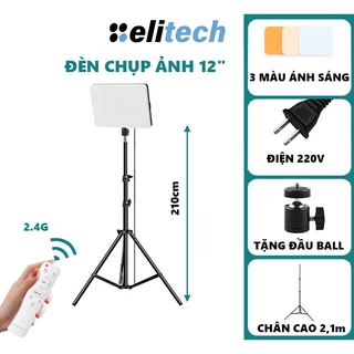 Đèn chụp ảnh Đèn LED bảng chữ nhật 12 inch LQ-300 chụp ảnh quay phim livestream