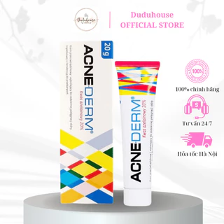 Kem giảm mụn Acne derm Azelaic Aicd 20% làm trắng sáng da, giảm mụn 20g Duduhouse