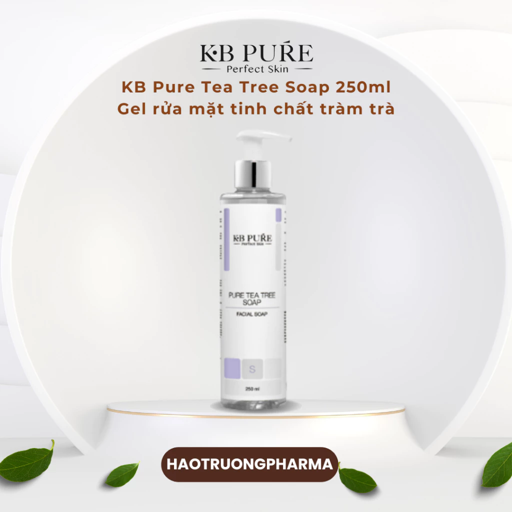 [Hàng công ty] Gel rửa mặt tinh chất tràm trà KB Pure Tea Tree Soap 250ml
