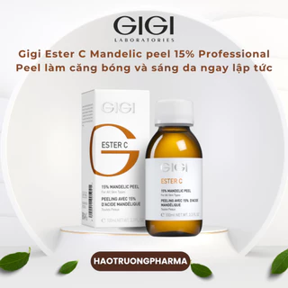 Peel làm căng bóng và sáng da ngay lập tức Gigi Ester C Mandelic peel 15% Professional