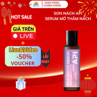 Serum giảm mờ thâm nách son nách API 10-15ml làm trắng nách mờ thâm cấp ẩm ngăn tiết mồ hôi khử mùi hôi nách - Hello Sun