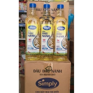 Dầu Ăn Simply Đậu Nành 1L