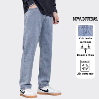 Quần jean nam nam baggy NPV ống suông TR01 hot trend Hàn Quốc