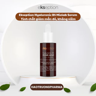 Ekseption Hyaluronic B5 Mixlab Serum - Tinh chất giảm mẩn đỏ, giảm viêm 75ml