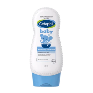 Sữa tắm dưỡng ẩm cho bé Cetaphil Baby Moisturising Bath & Wash 230 ml