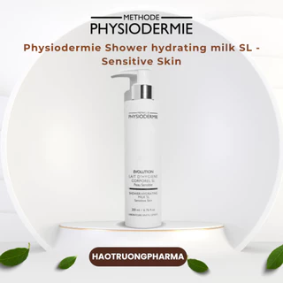 [Hàng công ty] Sữa rửa mặt tạo bọt, diệt khuẩn chống mẫn cảm Physiodermie Shower hydrating milk SL - Sensitive Skin