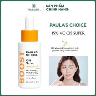 Tinh chất Vitamin C làm sáng da, chống lão hóa chứa Paula's Choice C15 Super 20ml mã