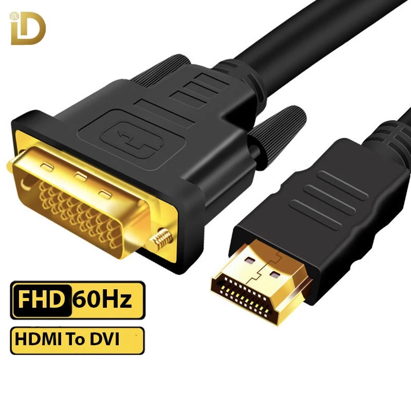 Cáp Chuyển Đôi HDMI Sang DVI Hỗ Trợ Full-HD 1080p  Chính Hãng