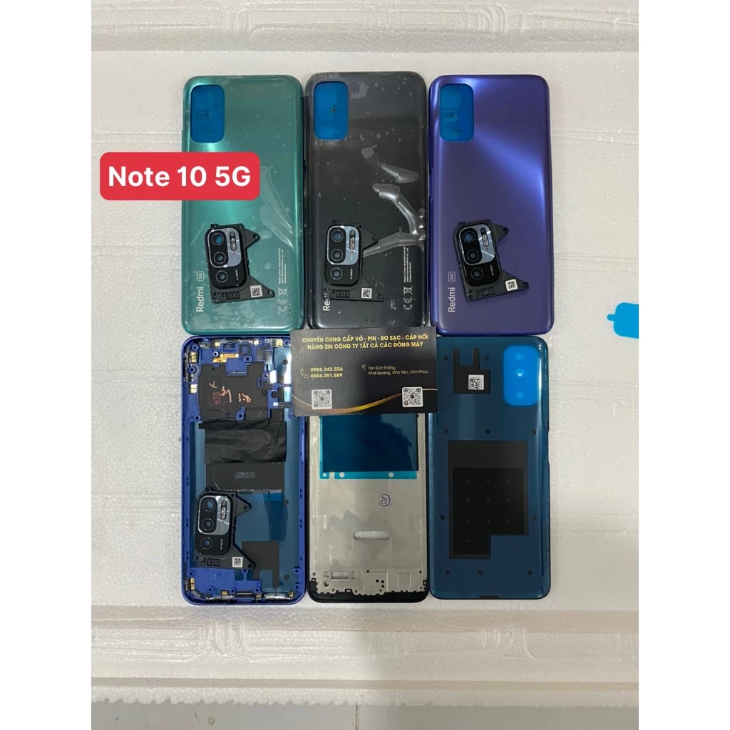 VỎ BỘ FULL ZIN REDMI NOTE 10 5G SẴN CỤM KÍNH CAM