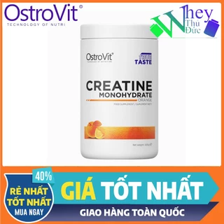 Ostrovit Creatine Monohydrate 500g 300g vị CAM - Tăng sức mạnh sức bền cơ bắp