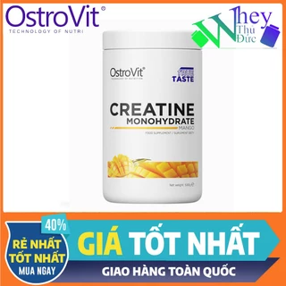 Ostrovit Creatine Monohydrate 500g 300g vị XOÀI - Tăng sức mạnh sức bền cơ bắp