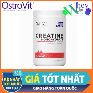 Ostrovit Creatine Monohydrate 500g 300g vị DƯA HẤU - Tăng sức mạnh sức bền cơ bắp