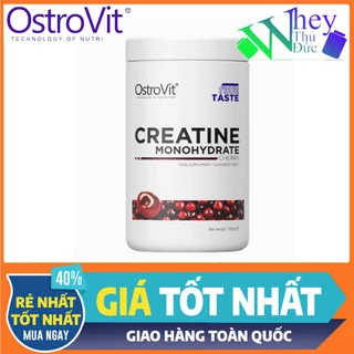 Ostrovit Creatine Monohydrate 500g 300g vị CHERRY - Tăng sức mạnh sức bền cơ bắp