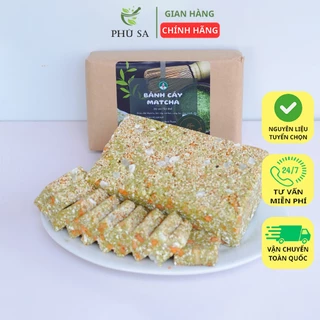 Bánh cáy vị Matcha mới lạ độ ngọt nhẹ dễ ăn thương hiệu Chú Lâm Phù Sa