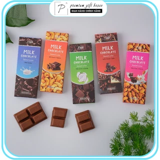 [GIÁ ƯU ĐÃI] Bar 20gr Combo MIX các vị Dark & Milk Chocolate Kẹo Socola đen và Socola sữa FIGO thanh 20gr