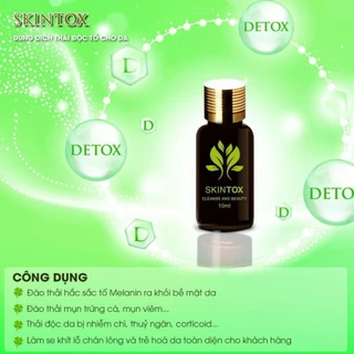 Serum đào thải nám tàn nhang mụn Skintox 10ml (Dimanlaier Hồng Kông)