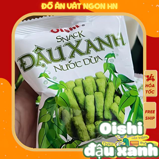 Bim bim Oishi snack đậu xanh nước dừa (gói 14g)