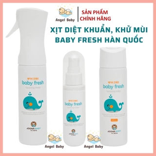 Baby Fresh Hàn Quốc - Xịt Diệt Khuẩn Khử Mùi Đồ Chơi, Bình Sữa, Núm Ti Giả, An Toàn Cho Bé Từ Sơ Sinh