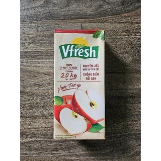 Nước Táo ép VFresh hộp 1L Date 04/2025