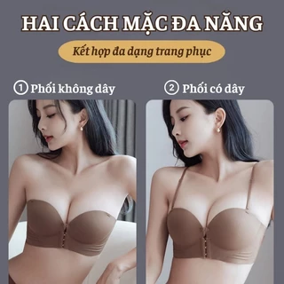 áo lót quây chống tuột mút dầy 5cm, áo cúp ngực su đúc mã 946