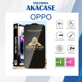 Kính cường lực KINGKONG  Oppo A98 5G/A1 5G/ A79 5G/A58 4G / POCO X5/Realme C55/ C67 full màn trong suốt , màu đen