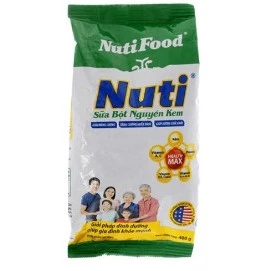 Sữa Bột Nguyên Kem Nutifood Túi 400g