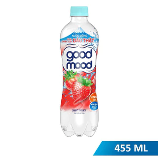 Nước uống vị dâu Goodmood chai 455ml