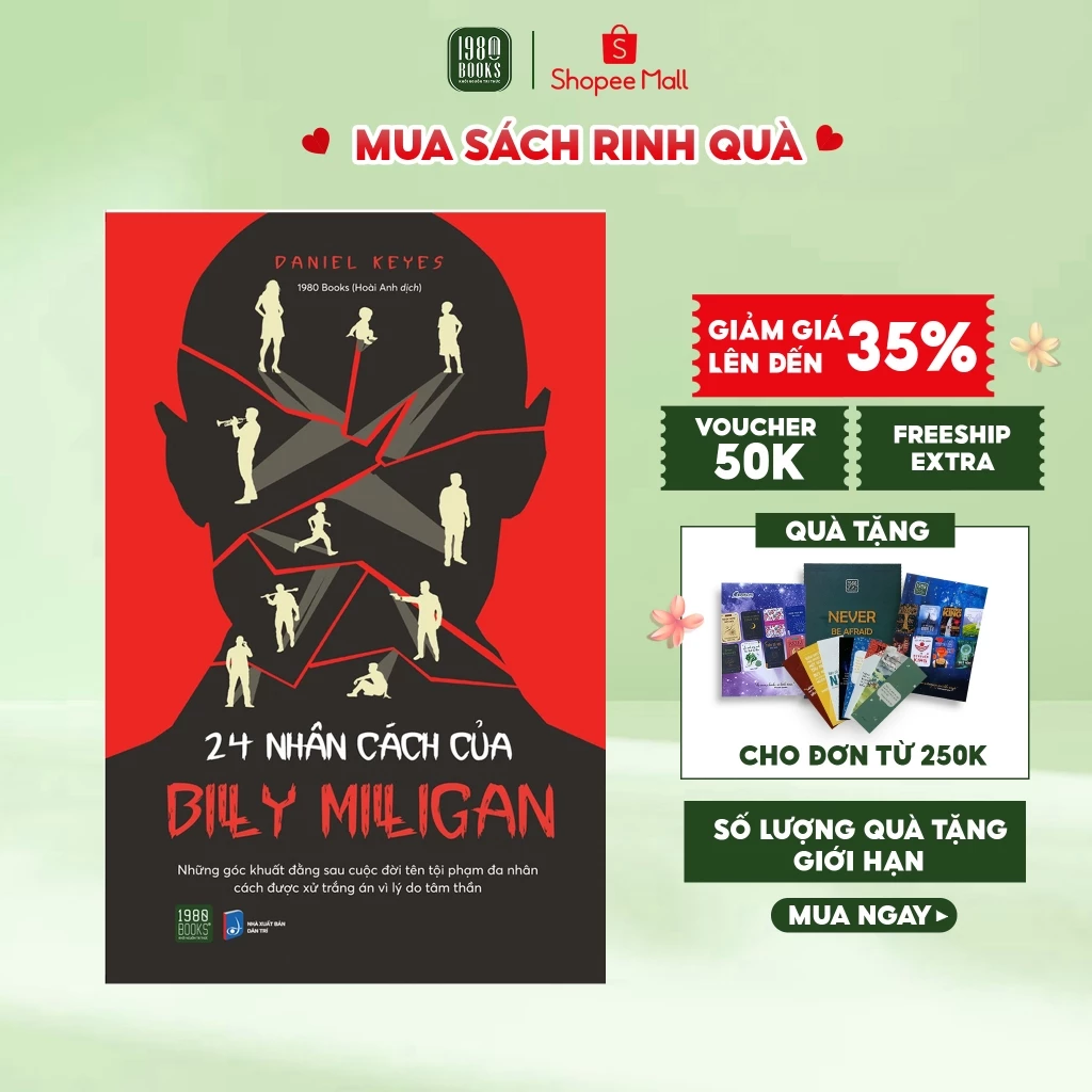 Sách - 24 nhân cách của Billy Milligan