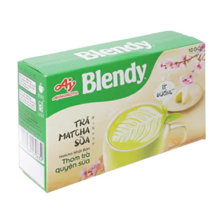 Trà sữa Blendy Matcha 16g x 10 Gói