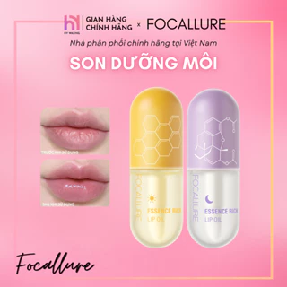 Son Dưỡng Môi FOCALLURE Thành Phần Tự Nhiên Dầu Dưỡng Môi Căng Bóng Mềm Mịn